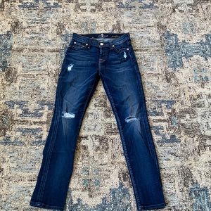 7 for all mankind Josefina skinny boyfriend jeans